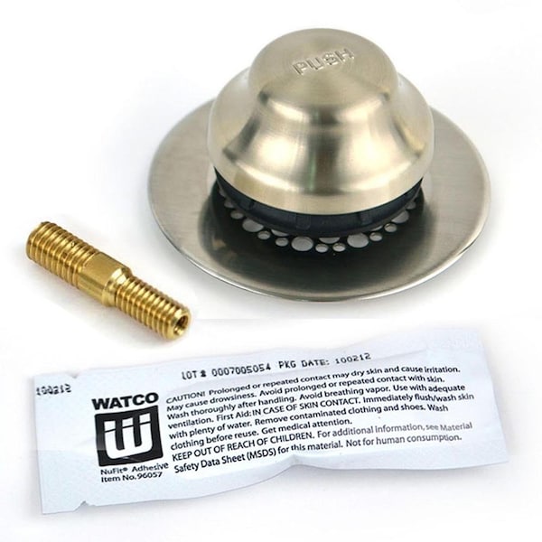 Watco UnivNuFit-FA-Silicone and Combo Pin, Brushed Nickel 48750-FA-BN-G-47 - main